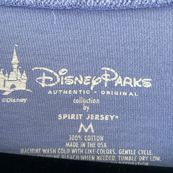 Disneyland Parks Purple Spirit Jersey Long Sleeve Baggy Relaxed fit Medium - Picture 4 of 5